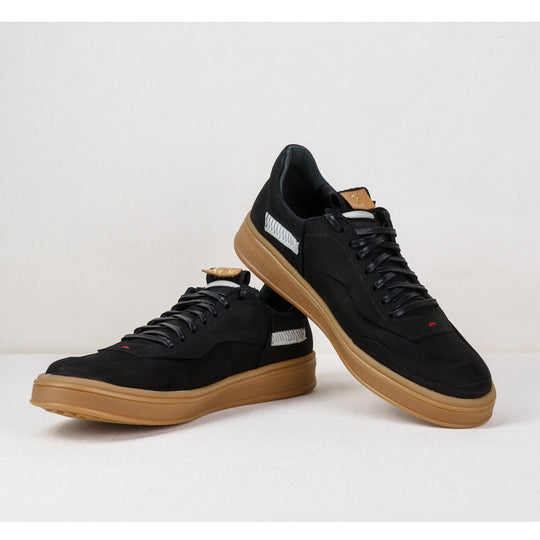 NOI 2 - Capitolul 1 - Visarea (The Two of Us - Chapter 1- Dreamin’) black nubuck low-top sneakers