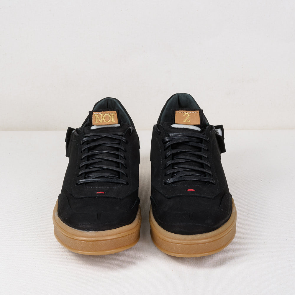 NOI 2 - Capitolul 1 - Visarea (The Two of Us - Chapter 1- Dreamin’) black nubuck low-top sneakers