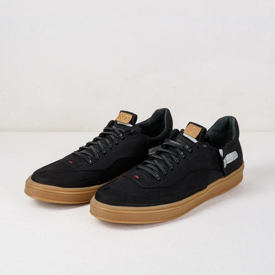 NOI 2 - Capitolul 1 - Visarea (The Two of Us - Chapter 1- Dreamin’) black nubuck low-top sneakers