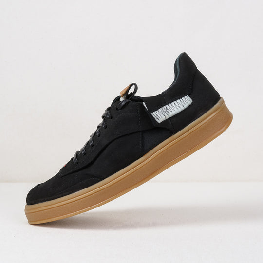 NOI 2 - Capitolul 1 - Visarea (The Two of Us - Chapter 1- Dreamin’) black nubuck low-top sneakers