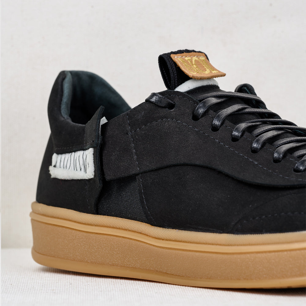 NOI 2 - Capitolul 1 - Visarea (The Two of Us - Chapter 1- Dreamin’) black nubuck low-top sneakers