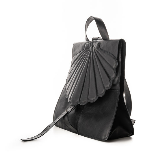 Chapter 1 - Sunny Accomplice black leather backpack