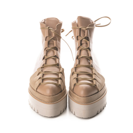 Summer Joy beige booties