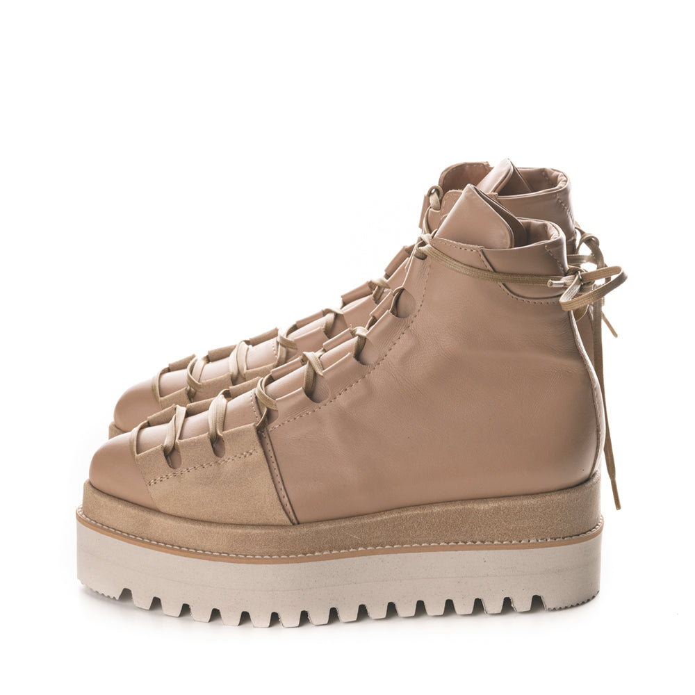 Summer Joy beige booties