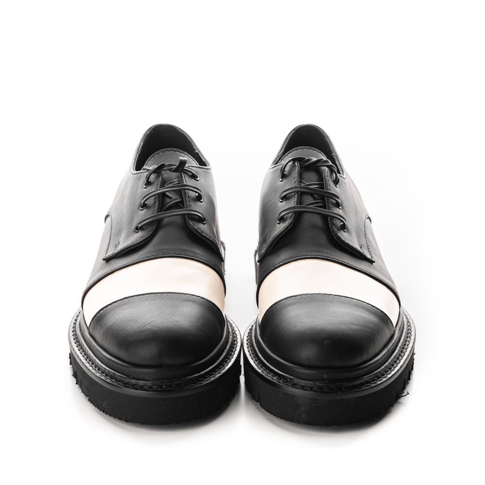 Inside Out black leather shoes
