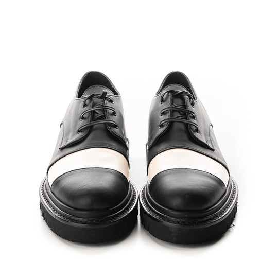 Inside Out black leather shoes