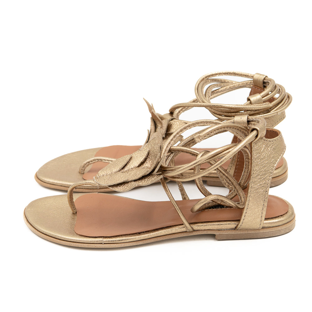 Golden Hour flat sandals