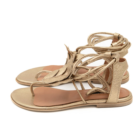 Golden Hour flat sandals