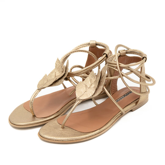 Golden Hour flat sandals
