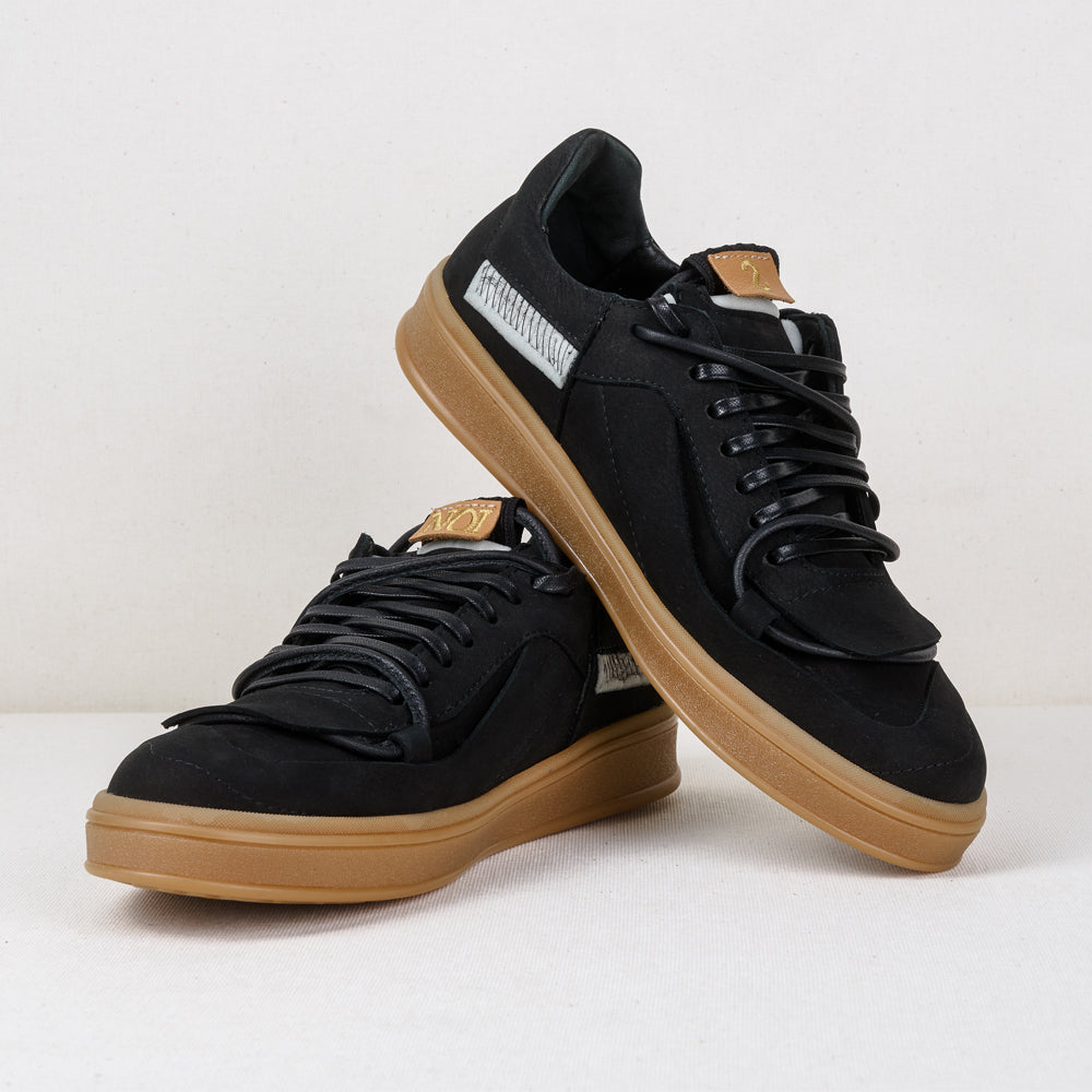 NOI 2- Epilog (The Two of Us - the Epilogue) black nubuck low-top men sneakers