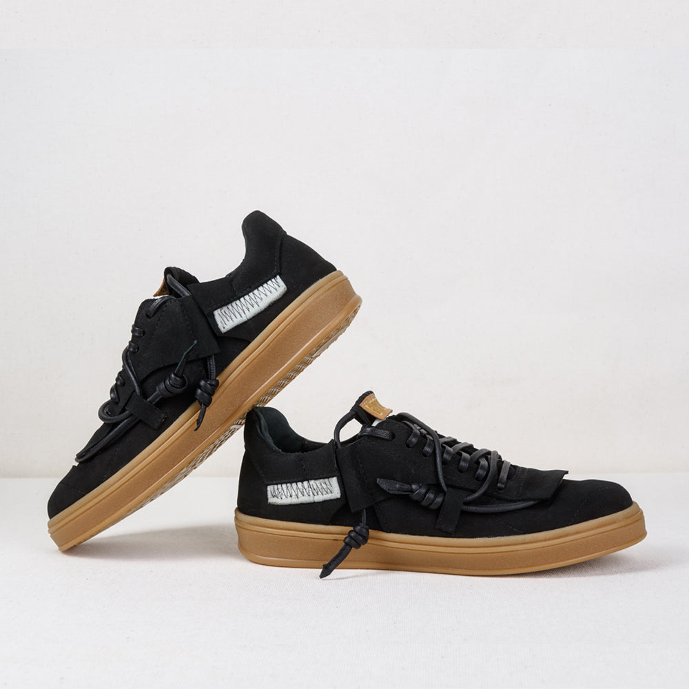NOI 2- Epilog (The Two of Us - the Epilogue) black nubuck low-top men sneakers