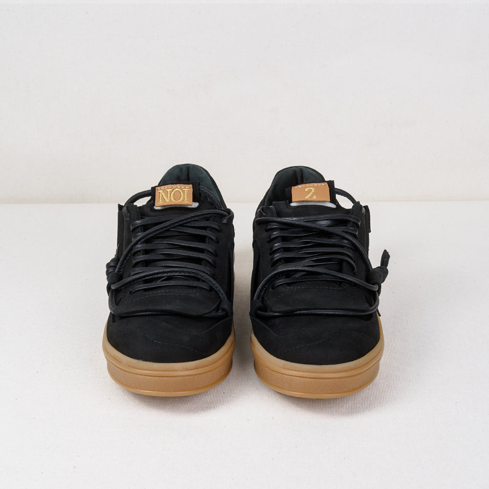 NOI 2- Epilog (The Two of Us - the Epilogue) black nubuck low-top men sneakers