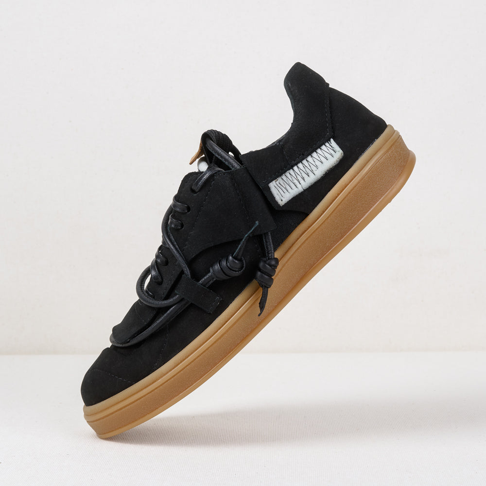 NOI 2- Epilog (The Two of Us - the Epilogue) black nubuck low-top men sneakers