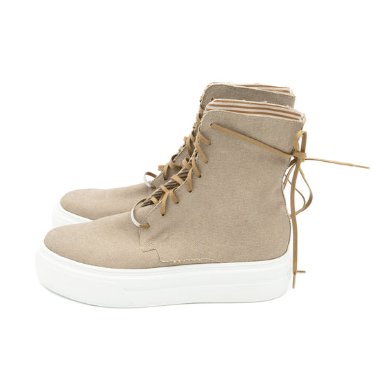 ReStep beige textile sneakers