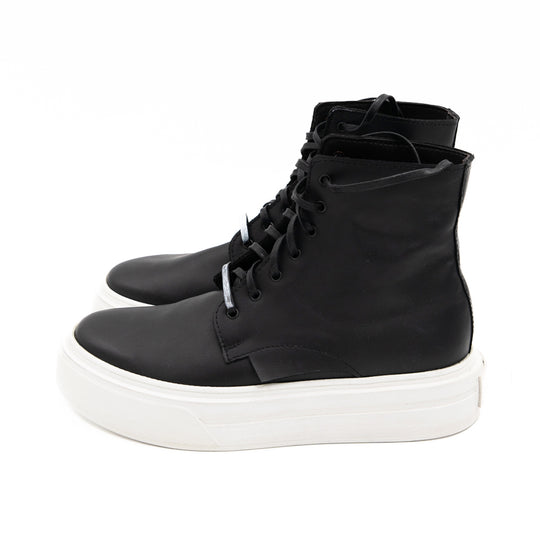 ReStep  black leather sneakers
