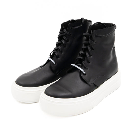 ReStep  black leather sneakers