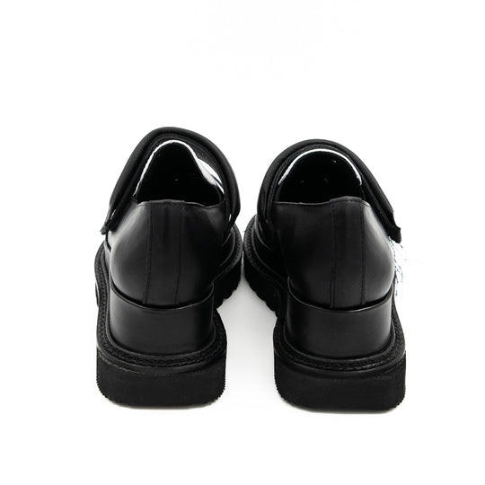 Stardust B & W  leather loafers