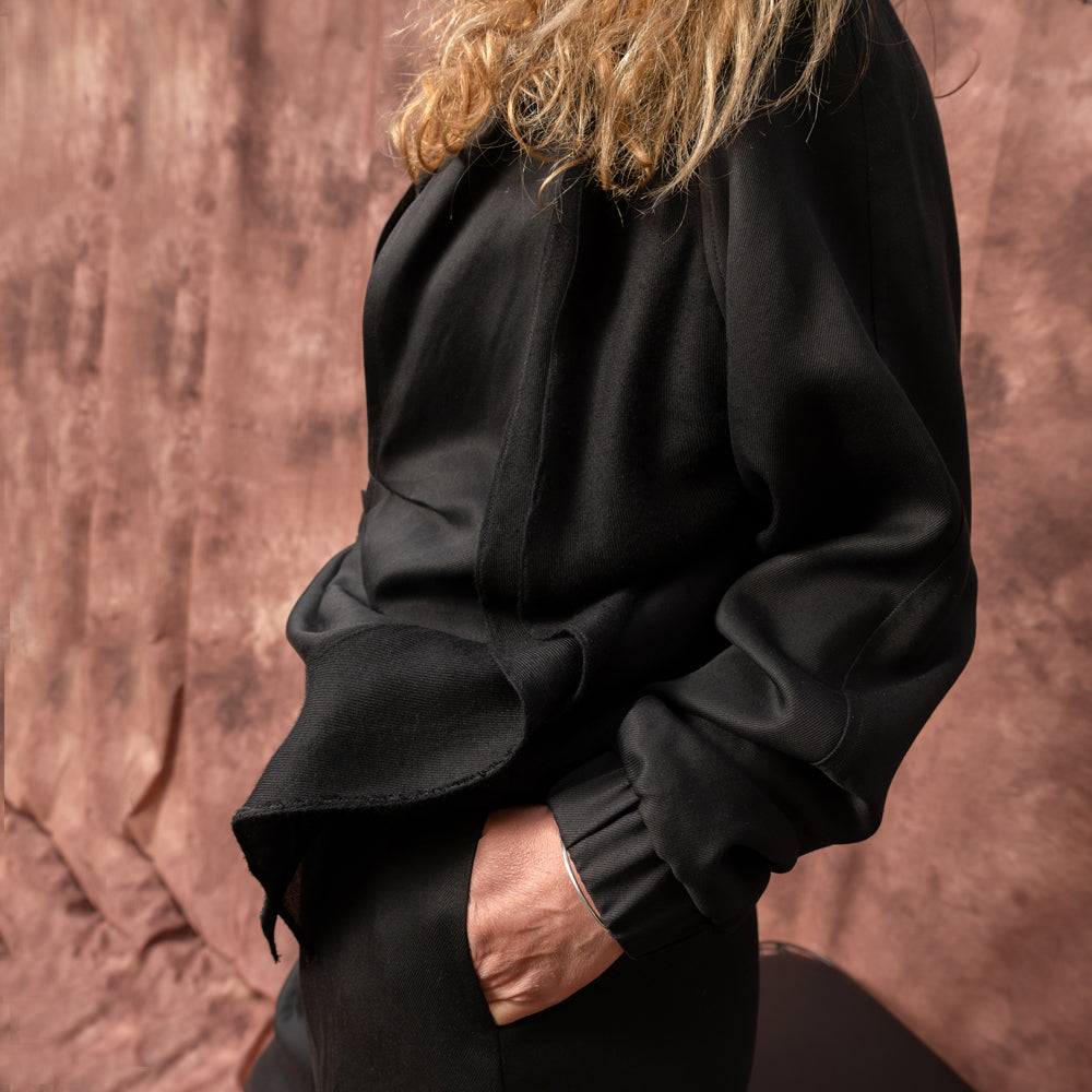 The Black Tie lyocell bomber