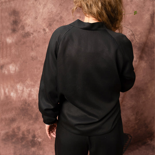 The Black Tie lyocell bomber