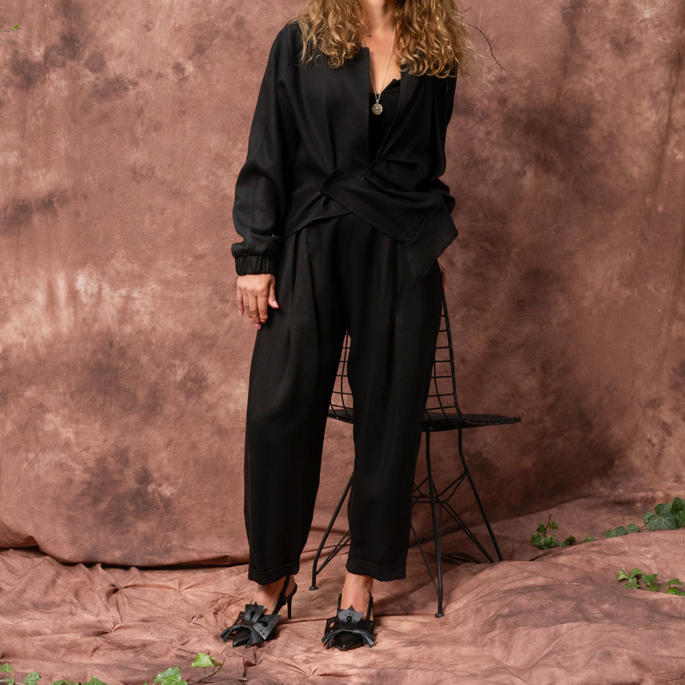The Black Tie lyocell bomber