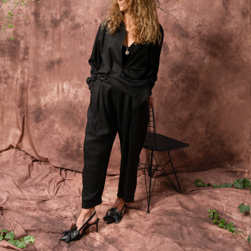 The Black Tie lyocell bomber