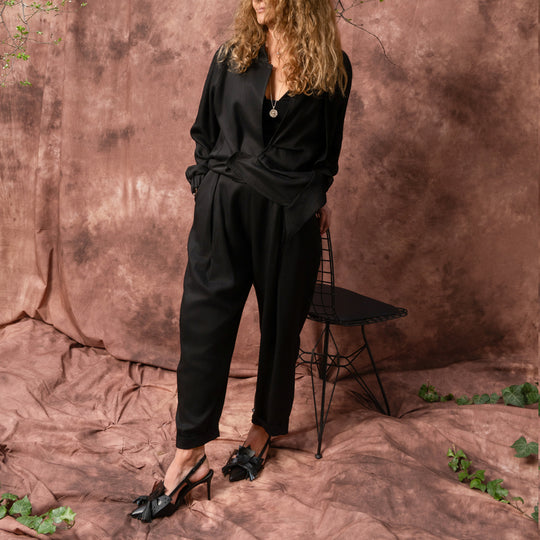 The Black Tie lyocell bomber