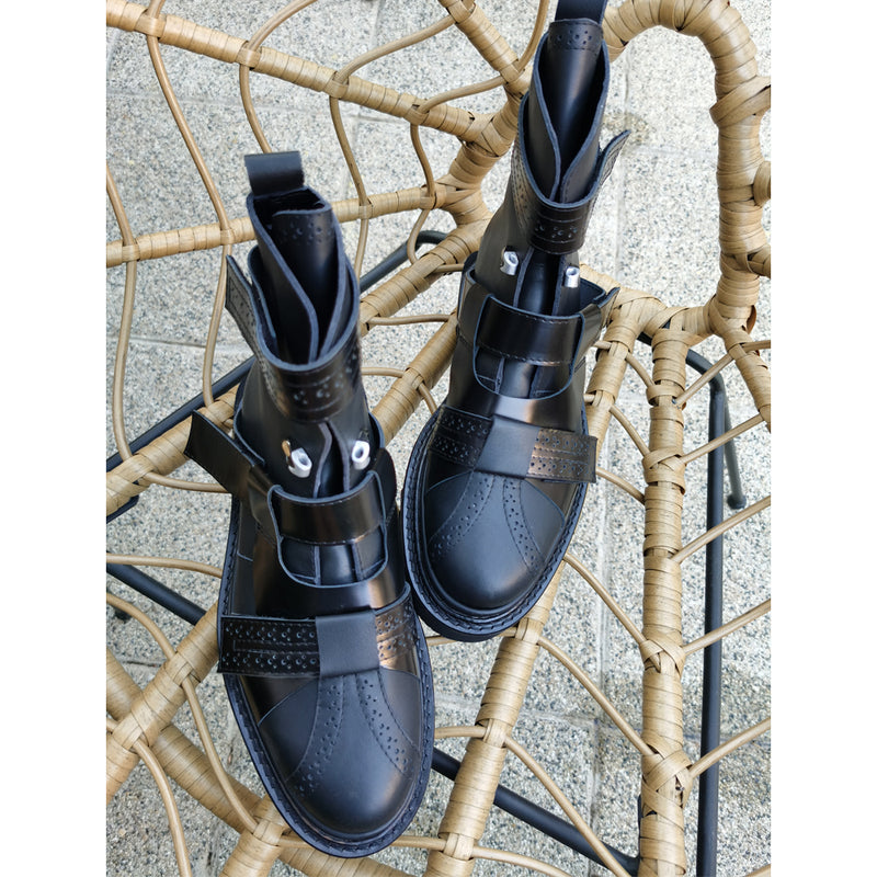 Handcrafted urban style boots
