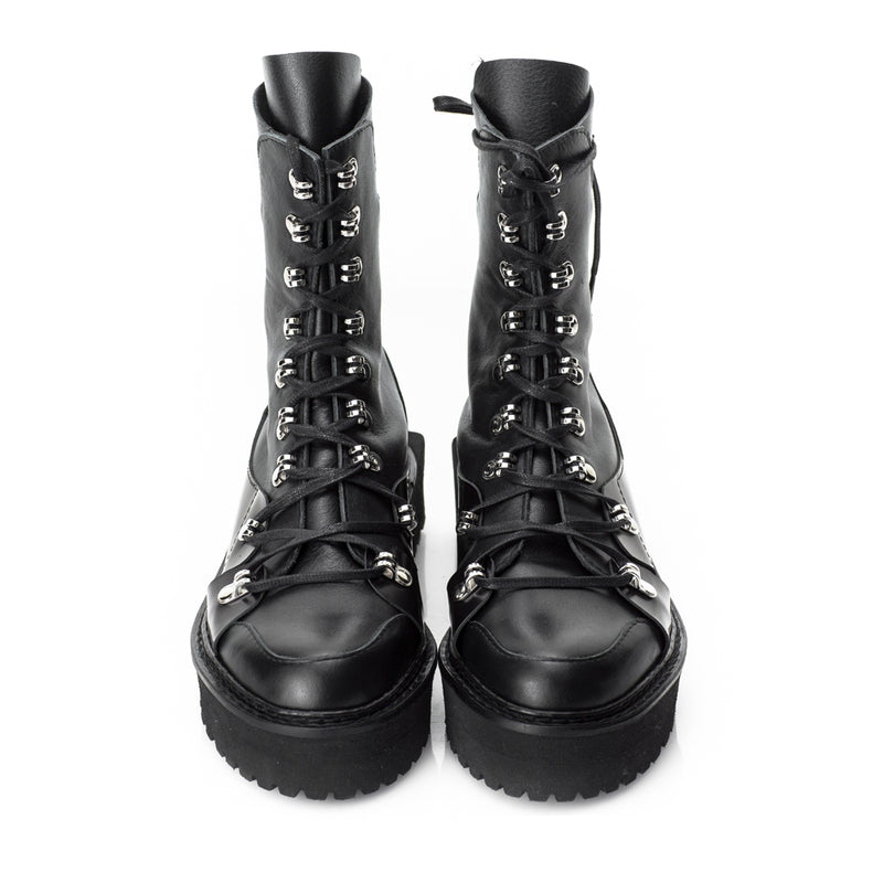 Cool designer fashion with nickel accessories boots