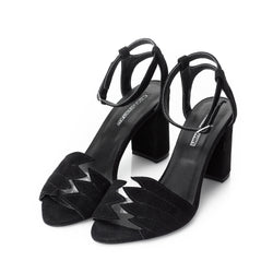 Fly With Me Black Sandals