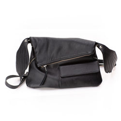 Fly Away With Me Black Bum Bag