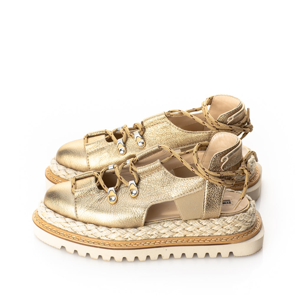 Party flat platform shoes