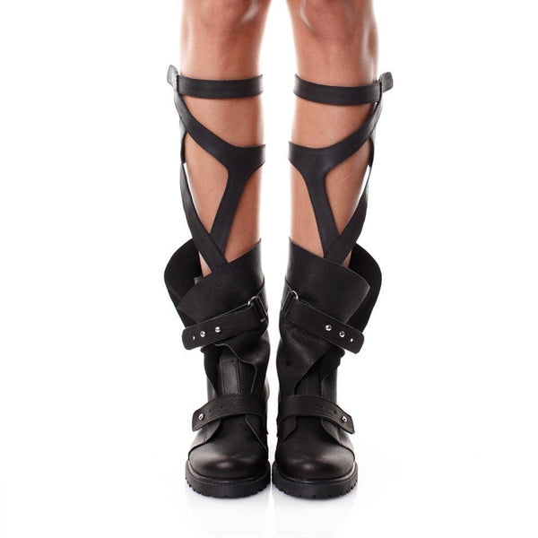 Hugs and Thoughts Gladiator Boots
