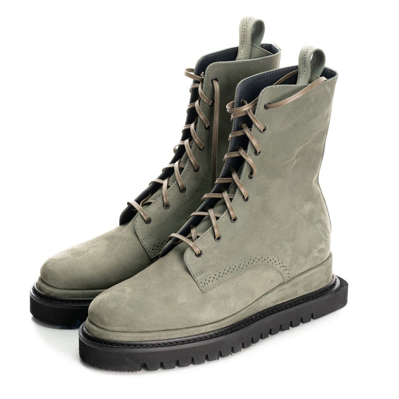 Urban 4 Khaki suede leather boots