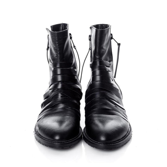Stylish festival-ready flat boots