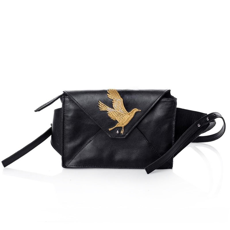 Seagulls Black Bum Bag