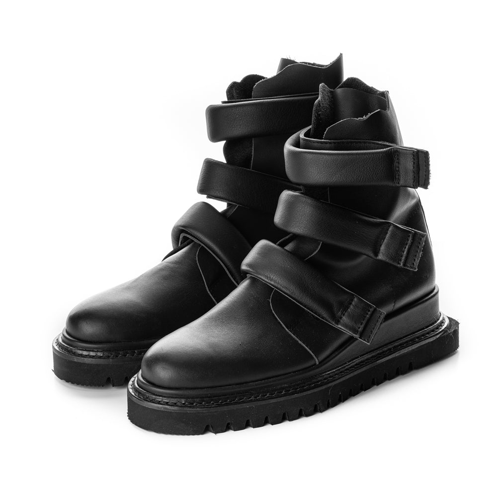 FollowED black leather men boots
